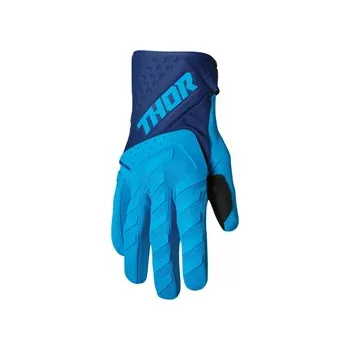 Moto rukavice Dětské Mx Rukavice Thor Spectrum Blue / Navy, Velikost XS