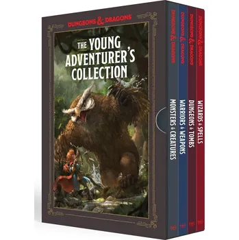 Desková hra Penguin Random House The Young Adventurer's Collection Dungeons & Dragons 4-Book Boxed Set