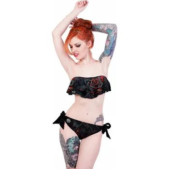 Dámské plavky plavky dámské SPIRAL - BURNT ROSE - Black - XL