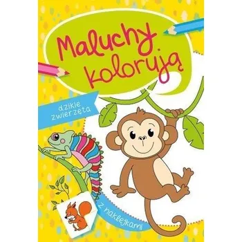 První čtění Maluchy kolorują. Dzikie zwierzęta - Praca zbiorowa