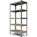 Regál Kovový Hard II. 200x120x50 cm - 5 polic