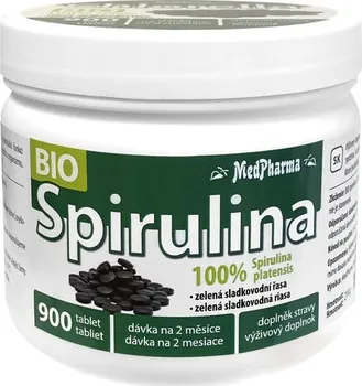 Přírodní produkt MedPharma Spirulina Bio 900 tbl.