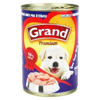 Krmivo pro psa GRAND konz. štěně speciální mas.směs 405g