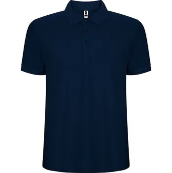 Pánské oblečení ROLY Polokošile Pegaso, krátký rukáv, pánská E6609-55-XXL 2XL Modrá námořní
