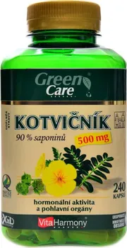 Přírodní produkt VitaHarmony Kotvičník 500 mg 240 cps.