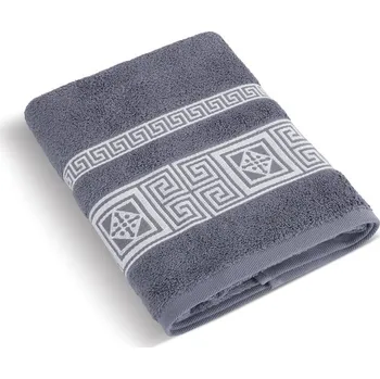 Ručník Bellatex Froté ručník a osuška Řecká kolekce šedá, modrá, rozměr 50x100 cm