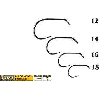 Rybářský háček Muškařské háčky Traper Hikara JN100 vel. 18