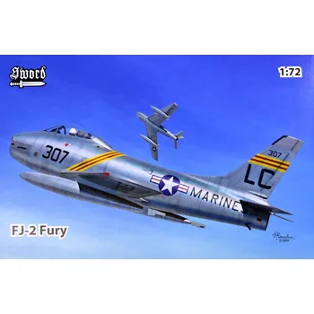 Plastikový model 1/72 FJ-2 Fury (2x camo)