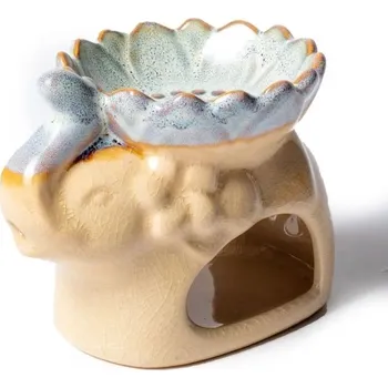 Aroma lampa Himalife Aromalampa Slon - přírodní