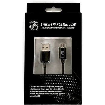 Datový kabel Logiix NHL LGX-11257 micro USB datový / dobíjecí USB kabel - Los Angeles Kings