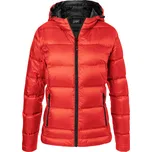 Dámská péřová bunda JAMES NICHOLSON JN1151 FLAME/BLACK XS