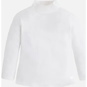 Dívčí tričko Dívčí triko se stojáčkem Mayoral 145 smetanové Rozměr: 110