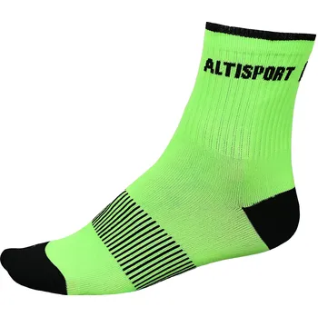 Pánské ponožky Sportovní ponožky ALTISPORT TAHAT ZELENOČERNÁ 35-38