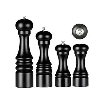 Mlýnek na koření PGX 2749.16 Mlýnek na pepř a slánka - černé provedení mlýnek na pepř