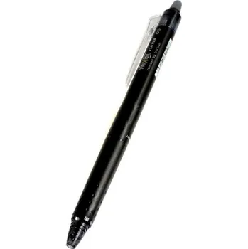 Pilot, FriXion, gumovací, FX, clicker, 0,5 mm, černá