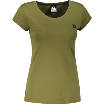 Dámské premium triko ALTISPORT CARRYOVER ALW065154 AVOCADO GREEN/BLACK XS