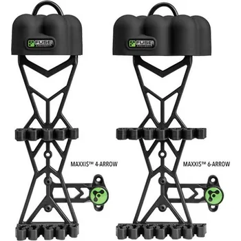 Příslušenství pro luk a kuši Držák šípů FUSE Maxxis Black - pro 4 nebo 6 šípů (pro kladkové luky)