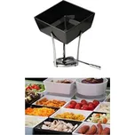 PGX 103530 Square miska melaminová černá