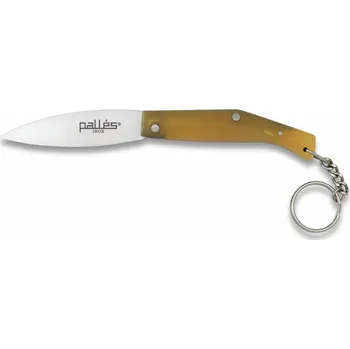 kapesní nůž Nůž zavírací Pallés Nº000 Keyring Standard - žlutý-stříbrný