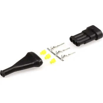 Příslušenství pro přívěs Konektor 3-pólový Superseal - vidlice male, IP67