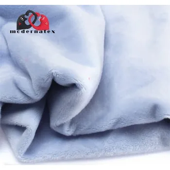 Minky mikroplyš jednobarevné, barva Sv. Modrá