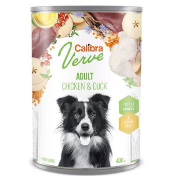 Krmivo pro psa Calibra Verve Adult Chicken & Duck 400 g