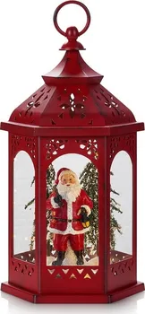 Vánoční osvětlení Markslöjd ML0883 lucerna červená 15 LED teplá bílá