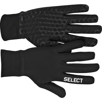 Fotbalová tréninková pomůcka Hráčské rukavice Select Player gloves III černá Velikost rukavic: 9