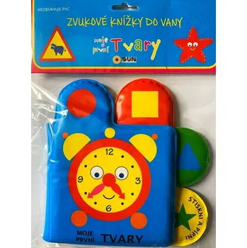 Bystrá hlava Zvukové knížky do vany Moje první tvary - 978-80-7567-882-9