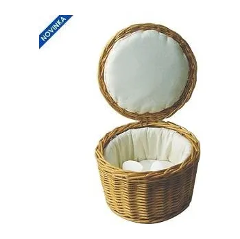 Piknikový koš PGX 1068 Proutěný koš na vejce 26 x 17 cm