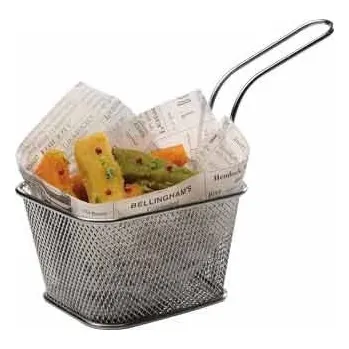 PGX 161405 Koš fritovací a servírovací mini - hranatý