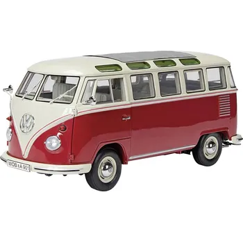 autíčko Schüco VW T1 Samba Rot/Beige