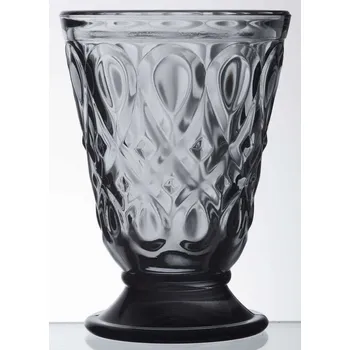 Sklenice Sklenice na noze Lyonnais, antracit (6 ks), La Rochére - La Rochére