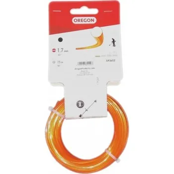 Zahrada Žací struna 1,7 mm x 15 m - ORANŽOVÁ KULATÁ (593652)