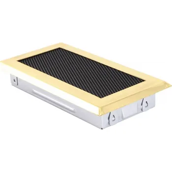 Větrací mřížka HSF Krbová mřížka 100x200 mosaz