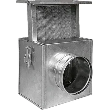 Krbový ventilátor Filtr k ventilátoru / do rozvodů teplého vzduchu 160 mm