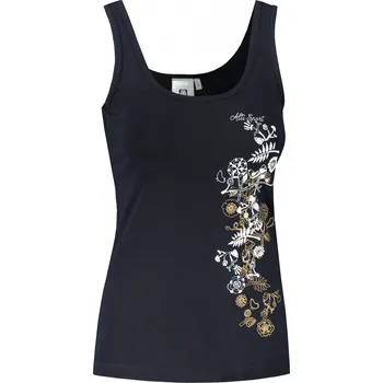 Dámské tílko ALTISPORT CARRYOVER ALW029136 NÁMOŘNÍ MODRÁ/ZLATÁ XS