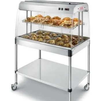 Vinotéka CB ESP 2-G Teplá vitrína na kolečkách