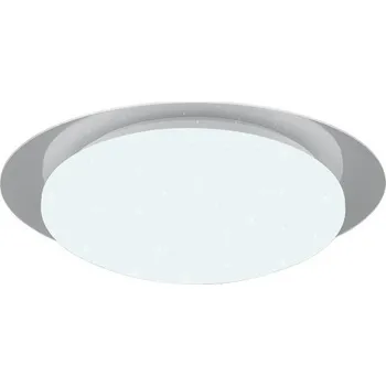 Trio 680213500 LED stropní svítidlo Frodeno 1x12W | 1200lm | 4000K | IP44 | RGB - stmívatelné, dálkové ovládání, hvězdný efekt, bílá + K nákupu nad 3000 Kč dárek zdarma