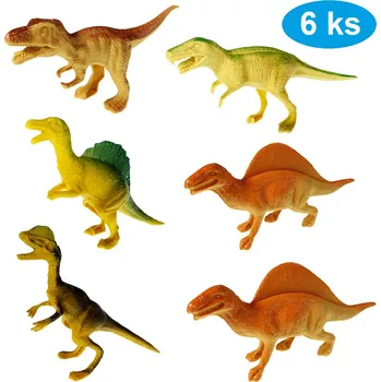 Figurka Dinosauři sada 6 figurek 11 - 14,5 cm (8430)