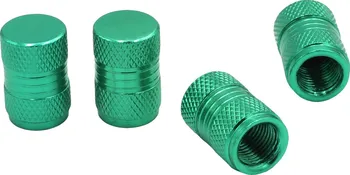 Čepička na ventilek M-Style CNC čepičky ventilků na automobil 4 ks zelené