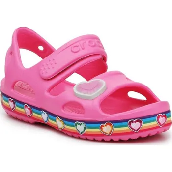 Dětská treková obuv Crocs Fun Lab Rainbow Sandal Jr 206795-669 EU 20/21