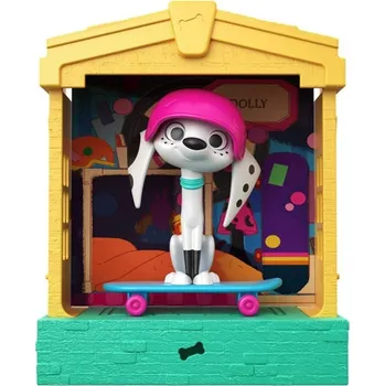 MATTEL 101 Dalmatinů Figurka v domečku