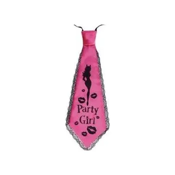 Party dekorace Party girl kravata - Rozlučka se svobodou