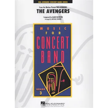 THE AVENGERS - Music for Concert Band (grade 3) / partitura + party