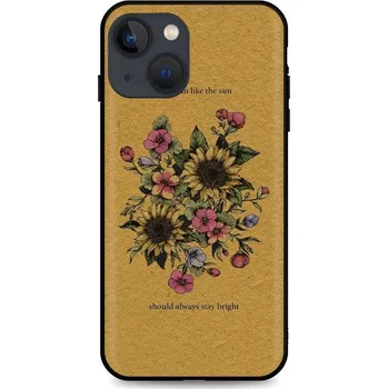 Pouzdro na mobilní telefon Kryt iPhone 13 silikon Bouquet (obal neboli pouzdro na iPhone 13)