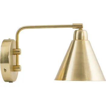 Nástěnné svítidlo House Doctor Zlaté kovové nástěnné světlo Game 30 cm