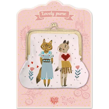 Djeco Dětská peněženka na drobné Kočky