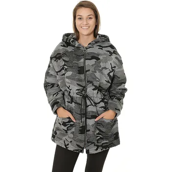Dámská větrovka Urban Classics Oversize Camo/TB2349 Dark Camouflage S
