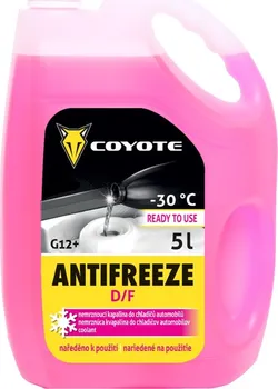 Nemrznoucí směs do chladiče Coyote Antifreeze G12+ D/F Ready -30°C 5 l